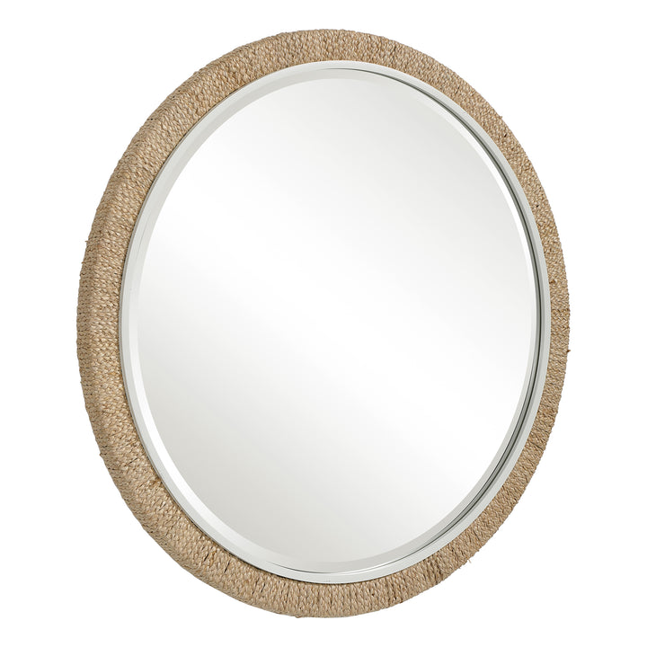 Uttermost Carbet Round Rope Mirror