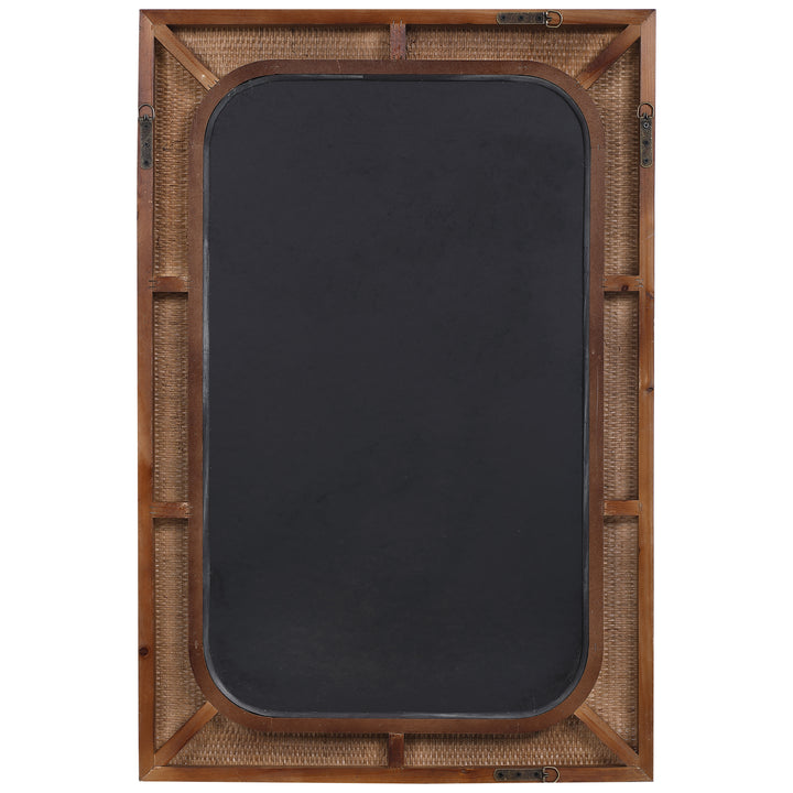 Uttermost Tahiti Rattan Mirror