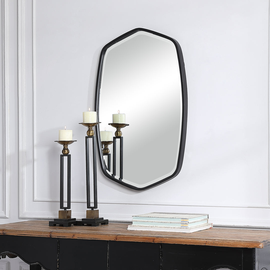 Uttermost Duronia Black Iron Mirror