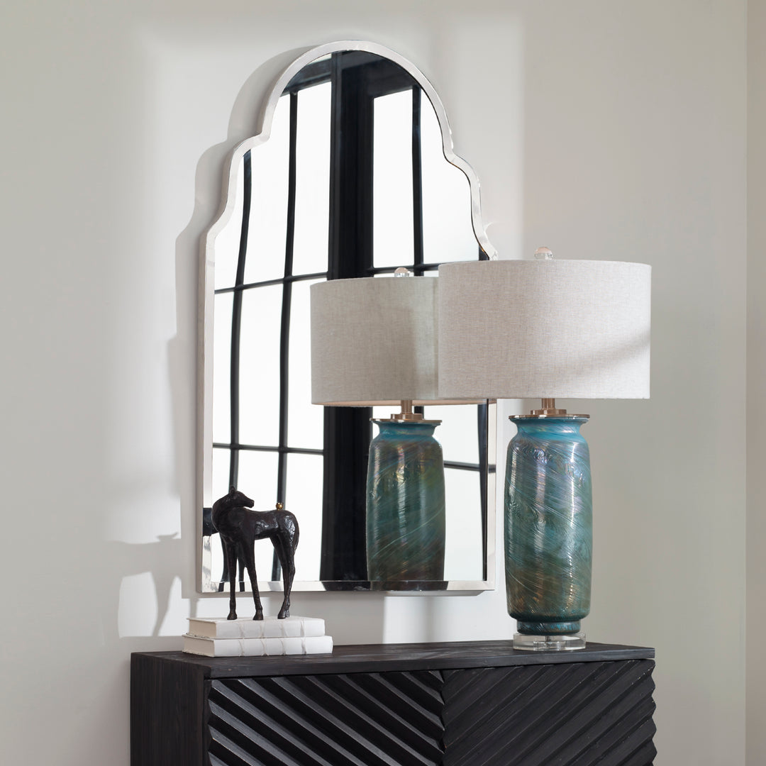 Uttermost Brayden Nickel Arch Mirror