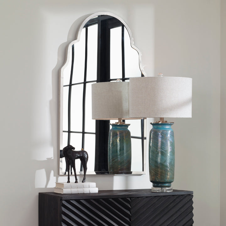 Uttermost Brayden Nickel Arch Mirror