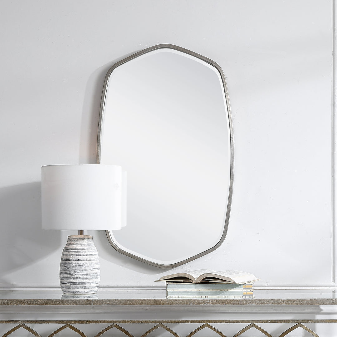 Uttermost Duronia Brushed Silver Mirror