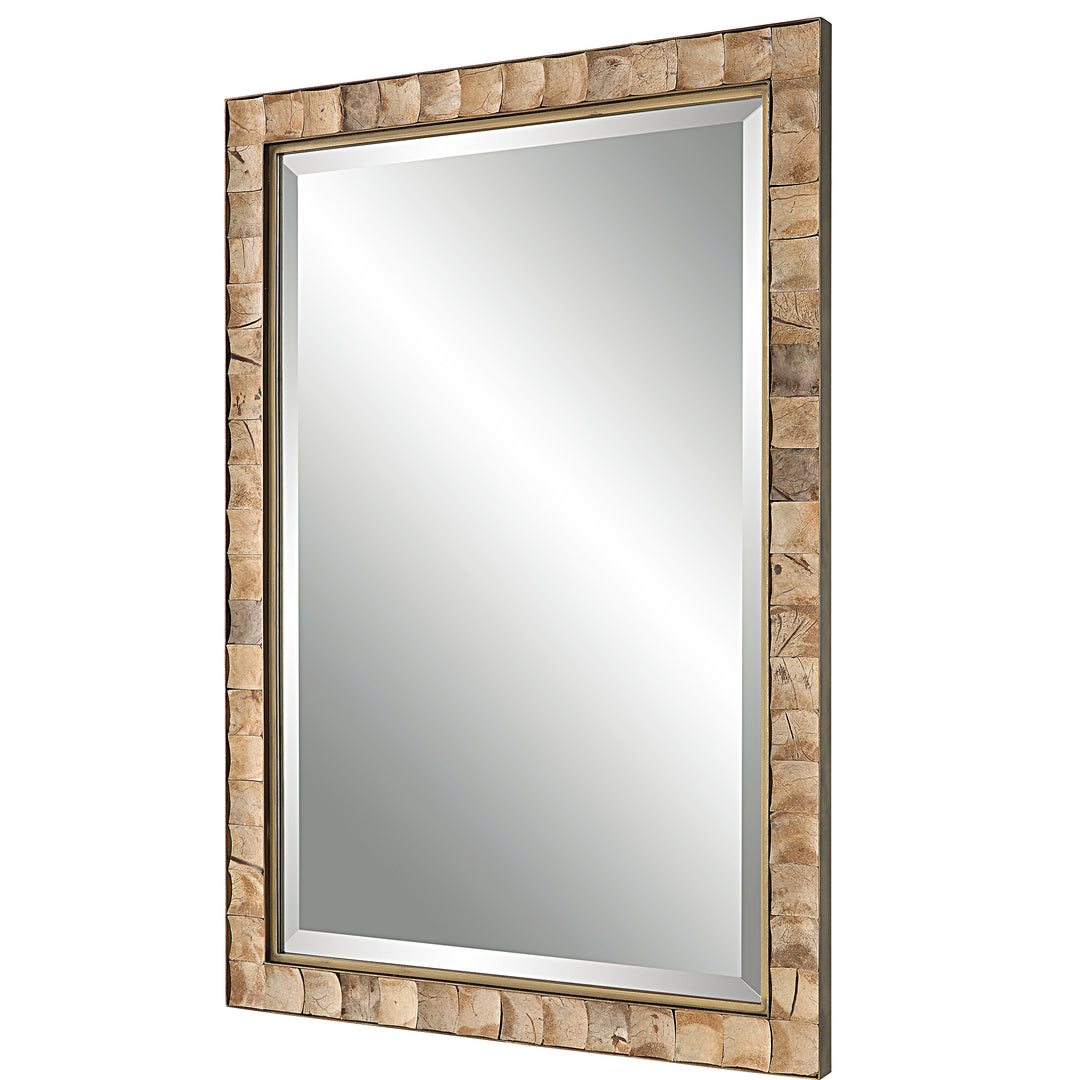 Uttermost Cocos Coconut Shell Mirror