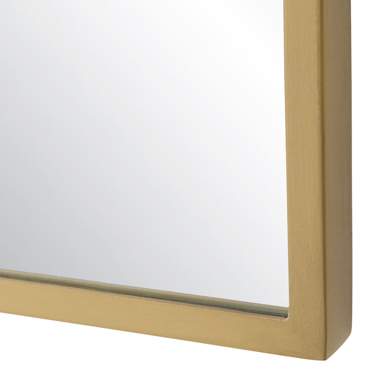 Uttermost Caddington Tall Brass Mirror