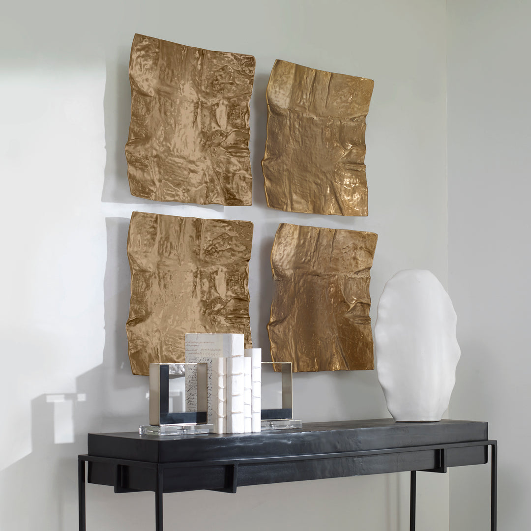 Uttermost Archive Brass Wall Decor