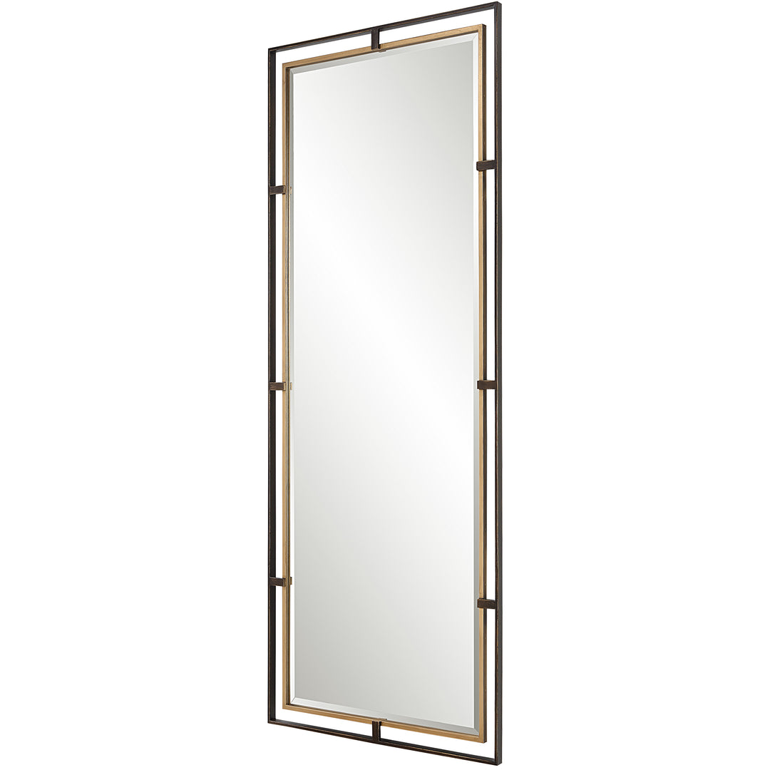 Uttermost Carrizo Tall Bronze & Gold Mirror