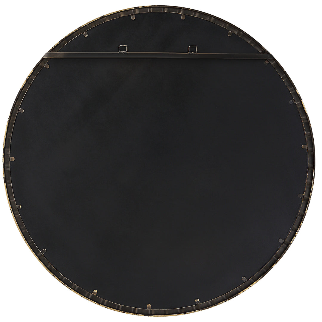 Uttermost Dandridge Gold Round Mirror