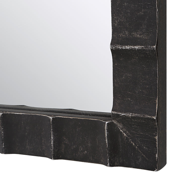 Uttermost Dandridge Black Arch Mirror