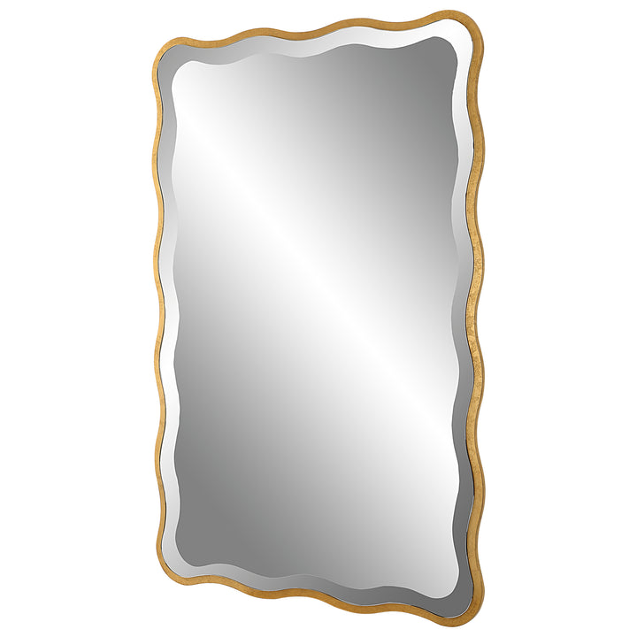 Uttermost Aneta Gold Scalloped Mirror