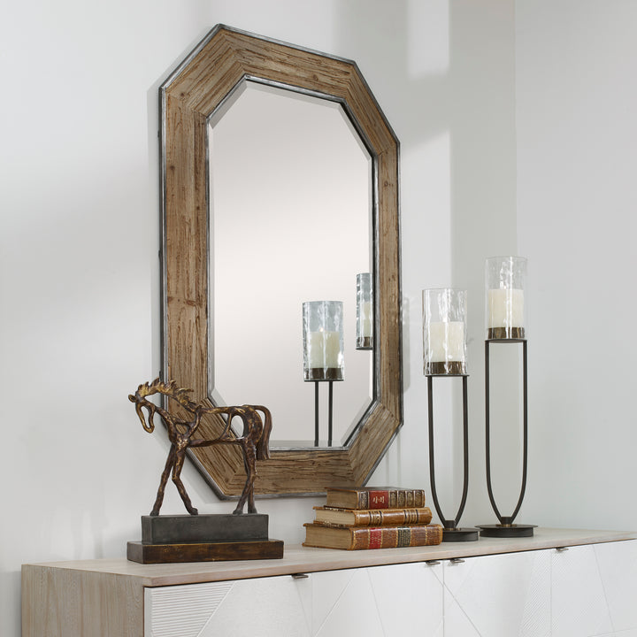 Uttermost Siringo Rustic Octagonal Mirror