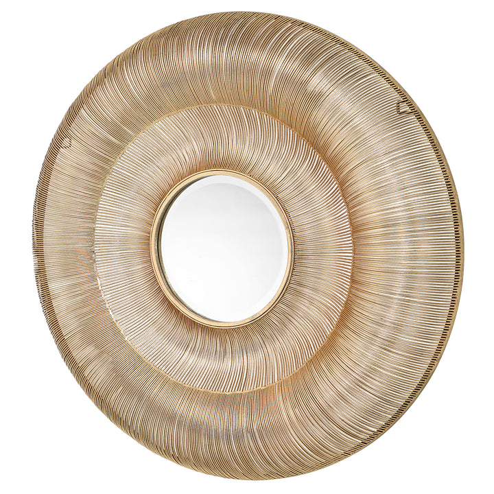 Uttermost Bauble Round Gold Mirror