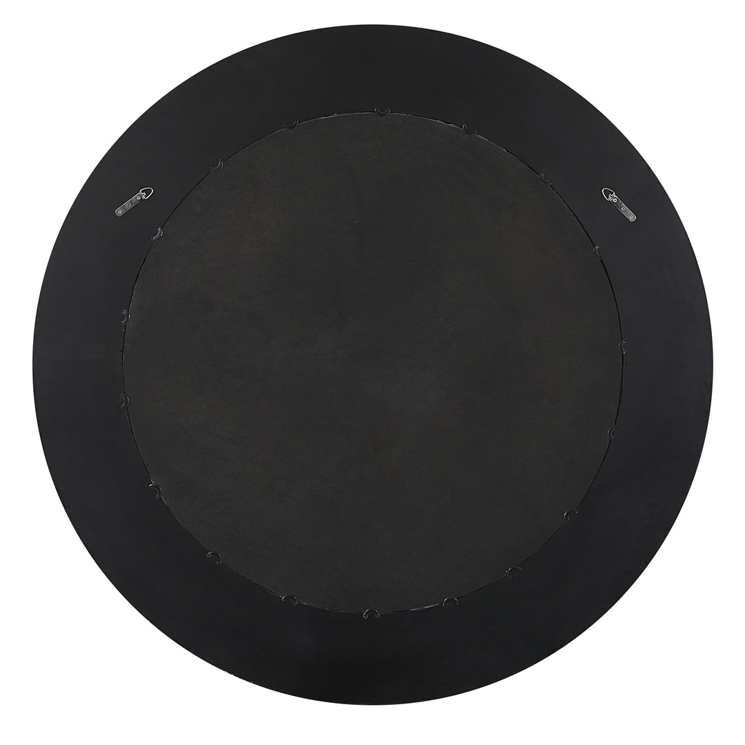 Uttermost Stockade Dark Round Mirror