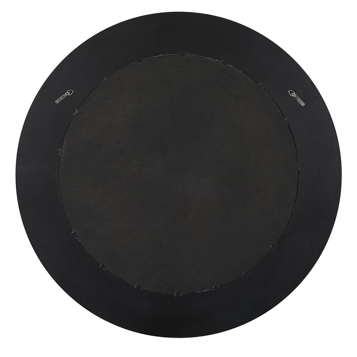 Uttermost Stockade Dark Round Mirror