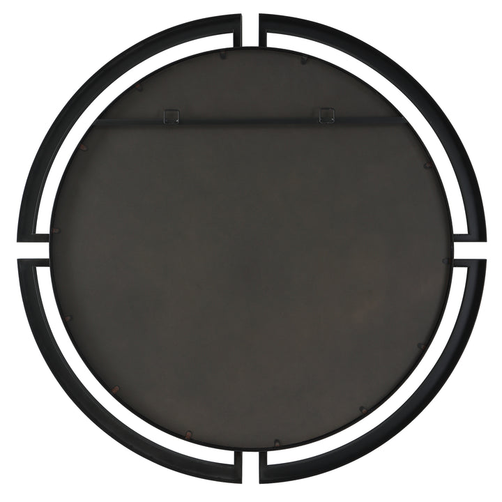 Uttermost Quadrant Modern Round Mirror