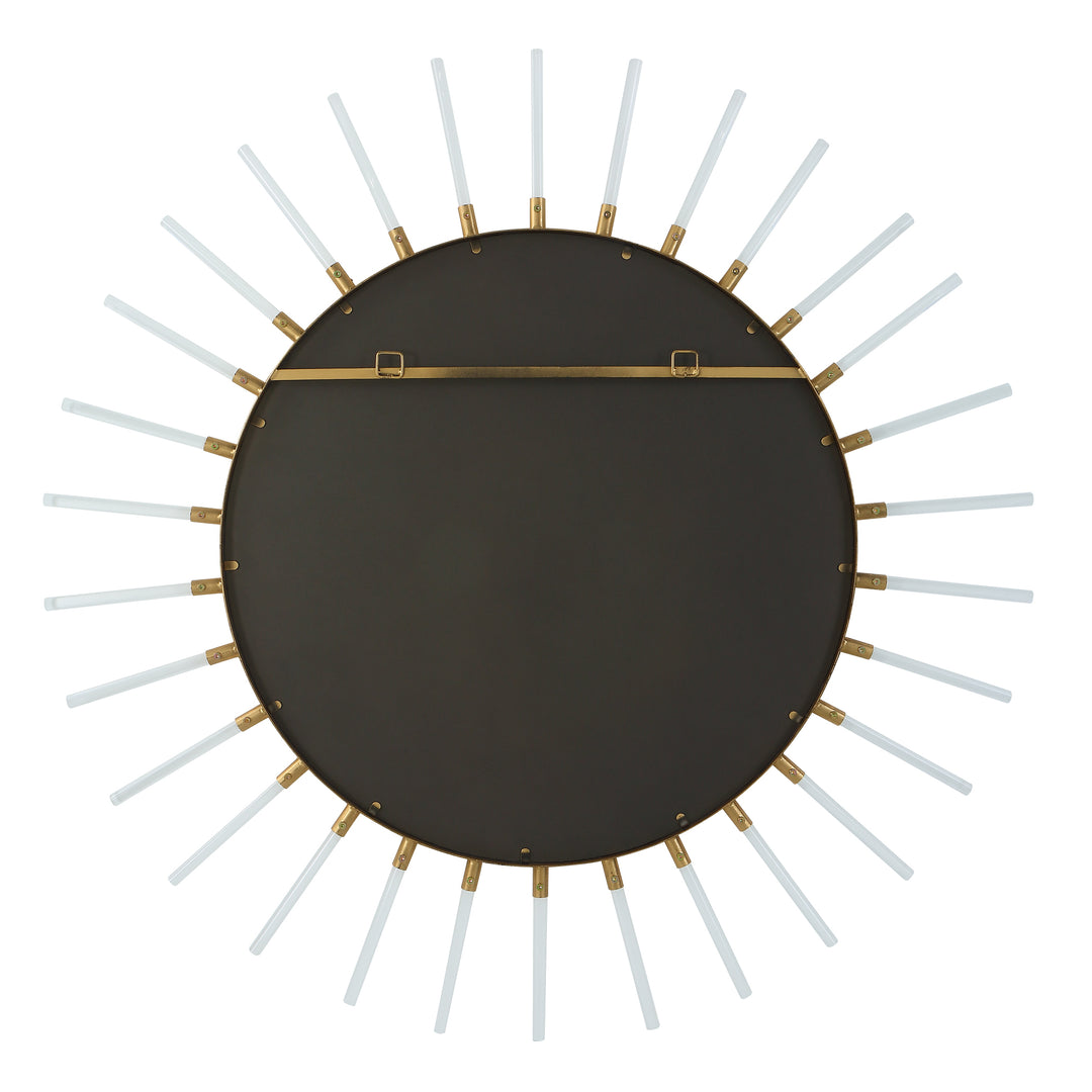 Uttermost Oracle Round Starburst Mirror