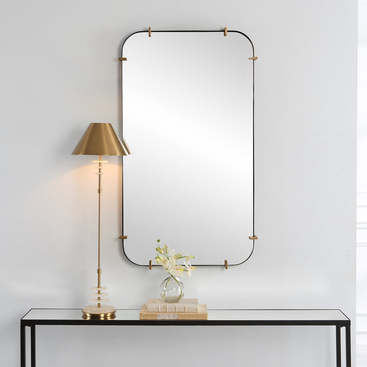 Uttermost Pali Industrial Iron Mirror