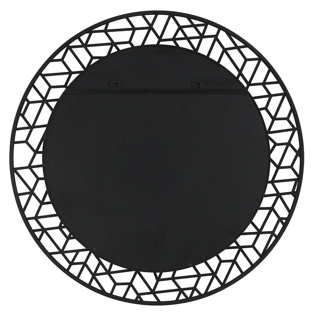 Uttermost Mosaic Metal Round Mirror