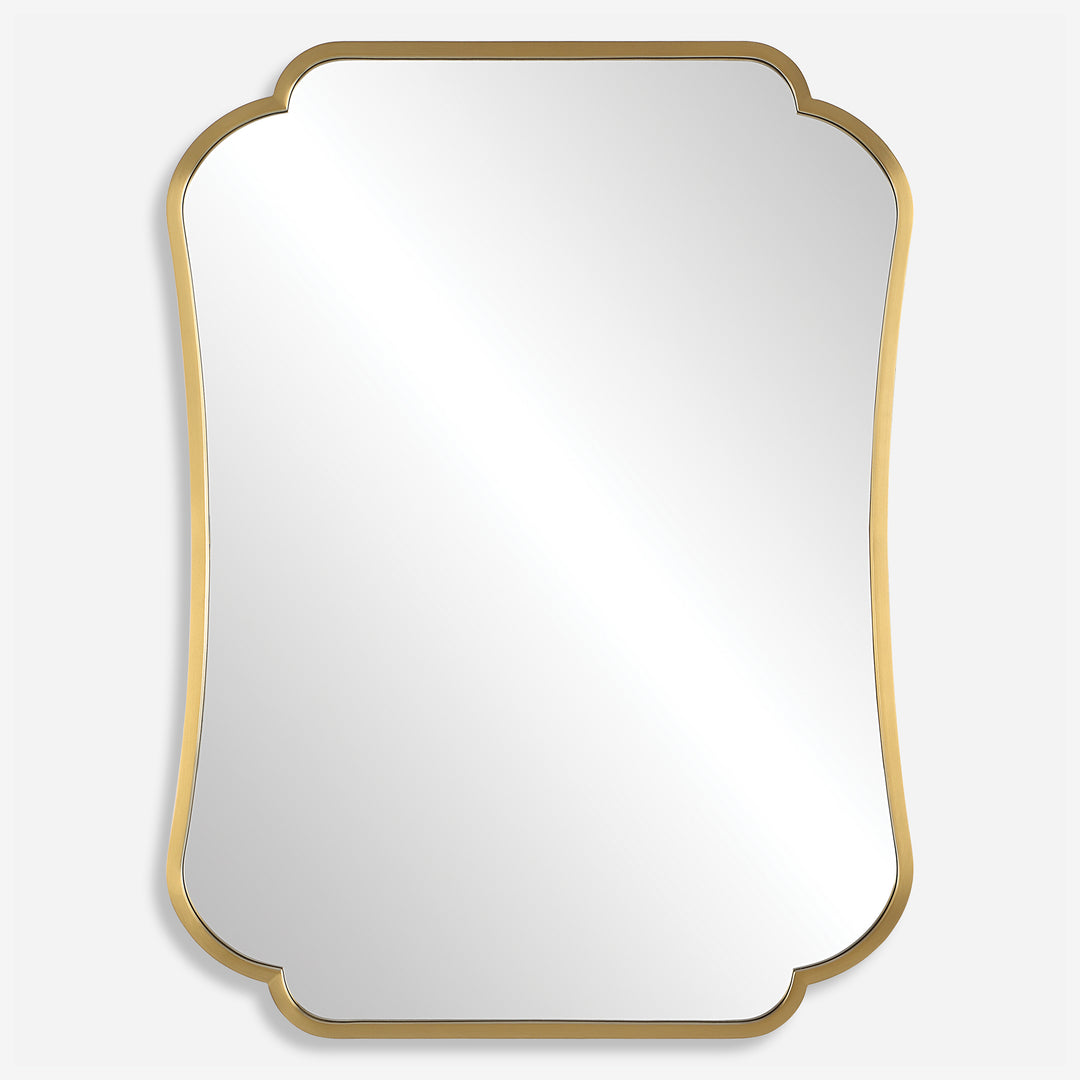 Uttermost Athena Brushed Brass Mirror