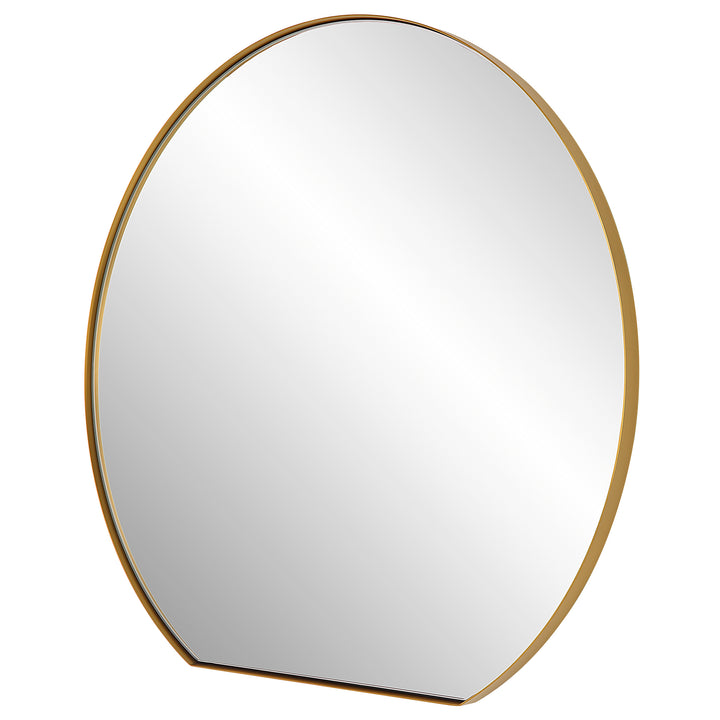 Uttermost Cabell Small Brass Mirror