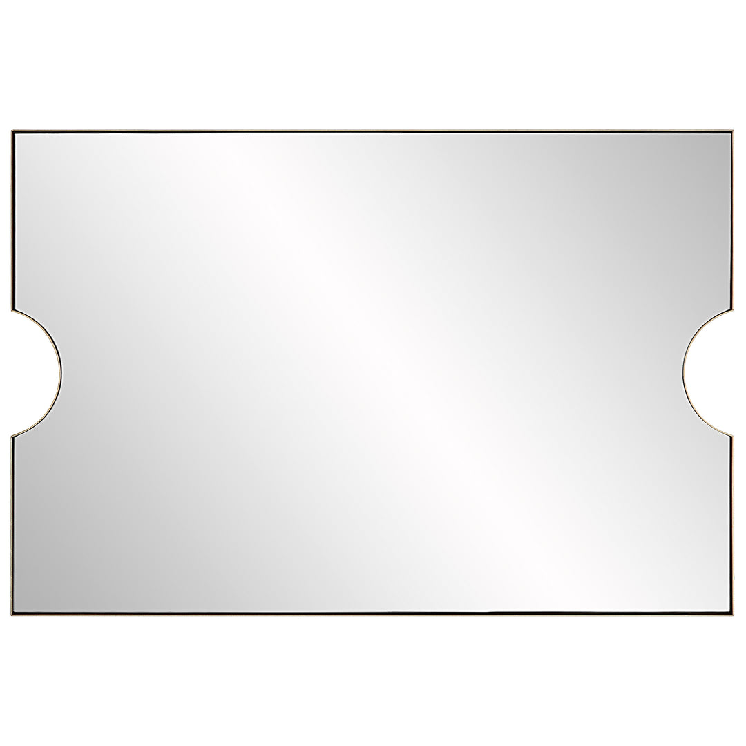 Uttermost Ticket Gold Vanity Mirror