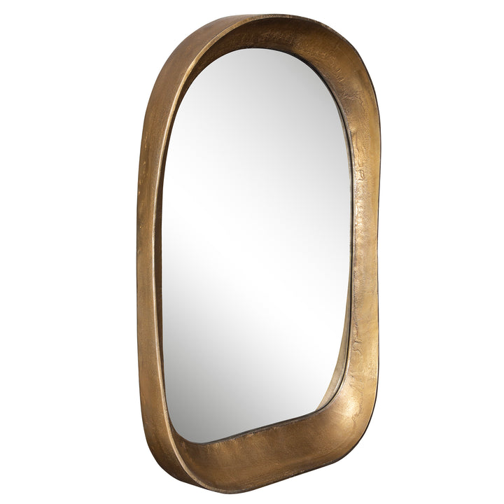 Uttermost Bradano Brass Arch Mirror