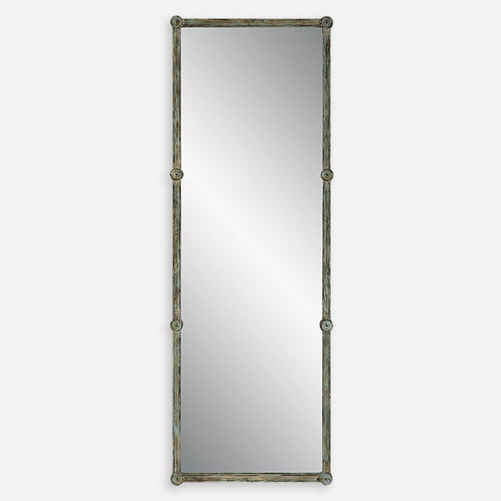 Uttermost Gattola Gray Wash Dressing Mirror