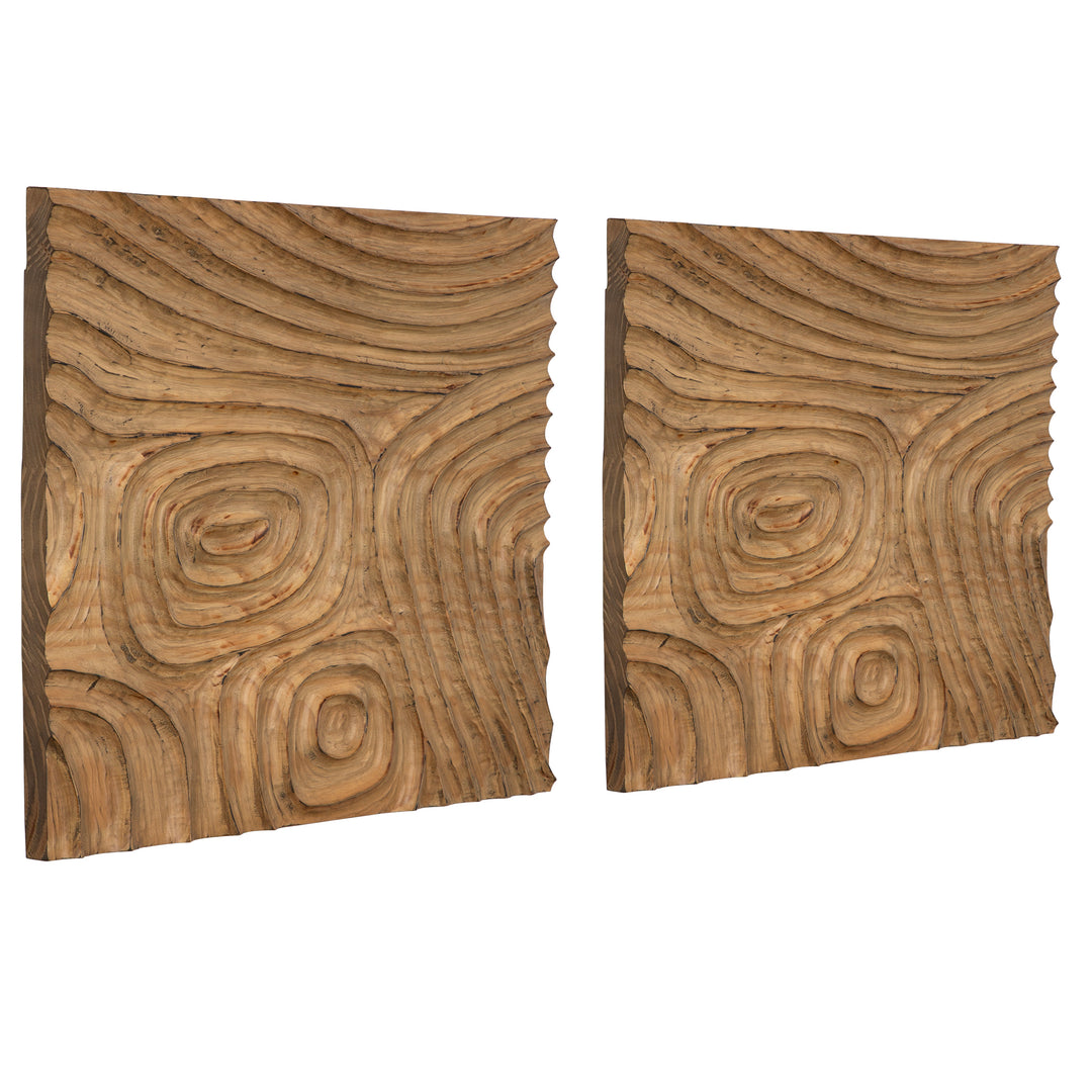 Uttermost Channels Wood Wall Decor