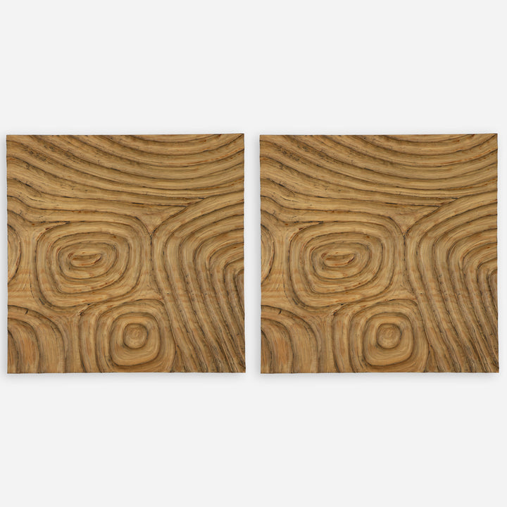 Uttermost Channels Wood Wall Decor