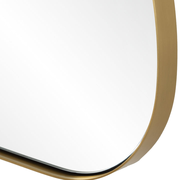 Uttermost Talia Brass Vanity Mirror