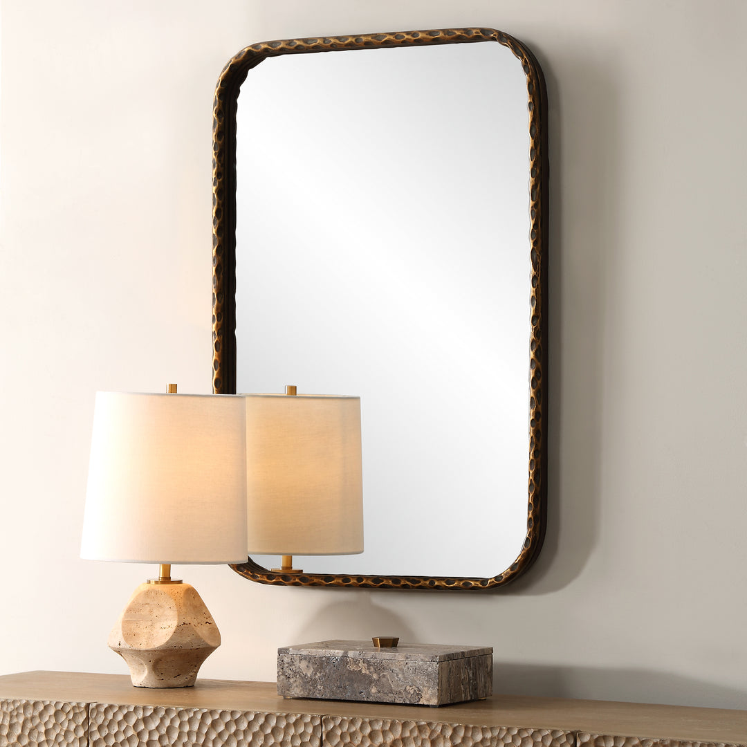 Uttermost A Little Knotty Bronze Vanity Mirror