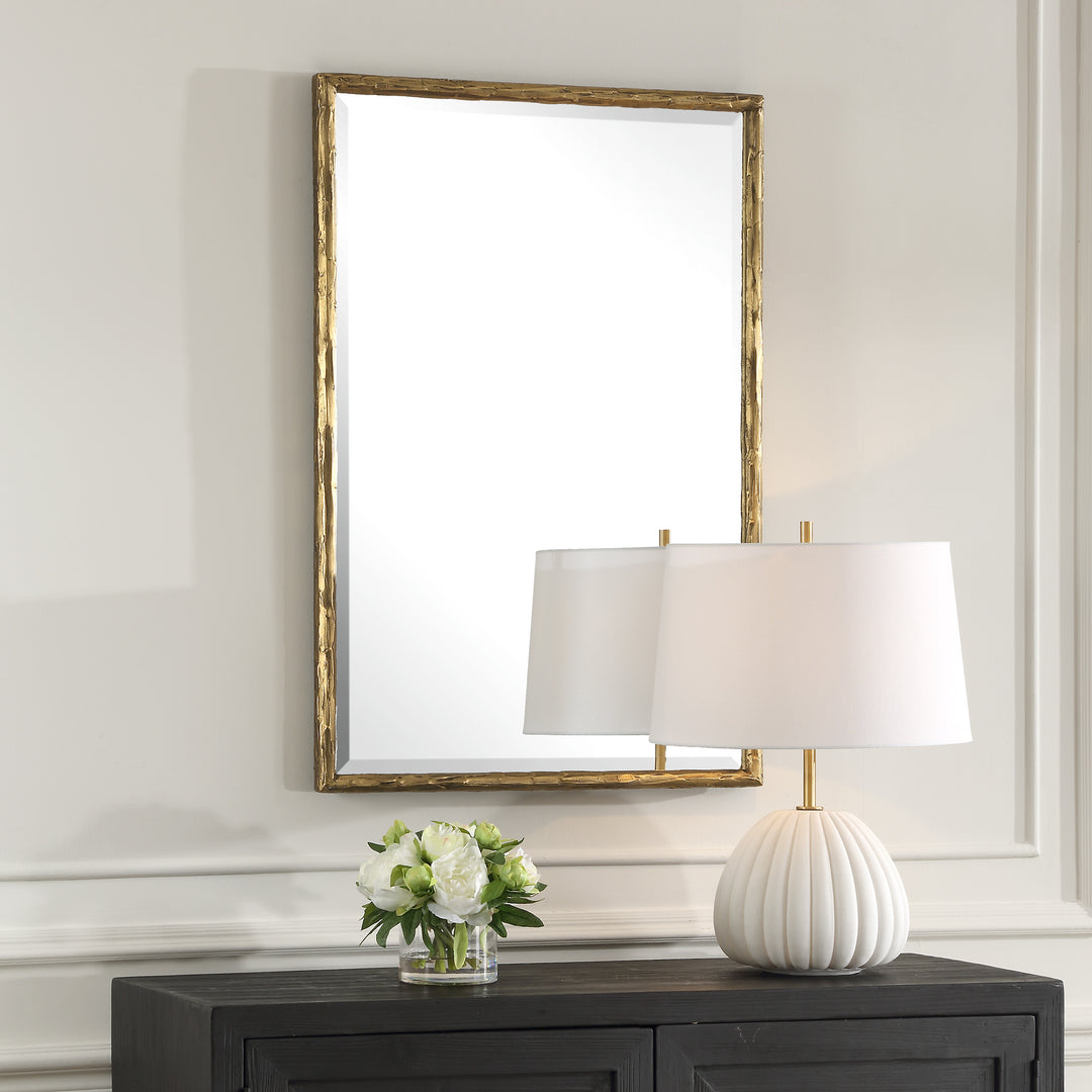 Uttermost Sutton Gold Vanity Mirror