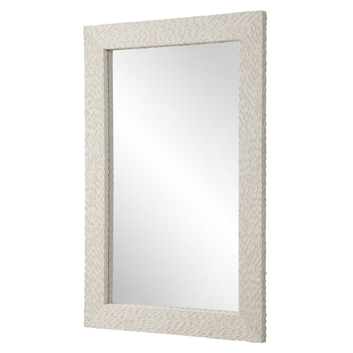 Uttermost Everett Ivory Stone Mirror