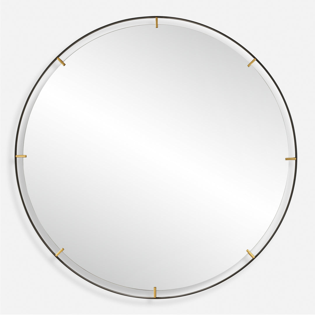 Uttermost Grand Pendulum Round Mirror