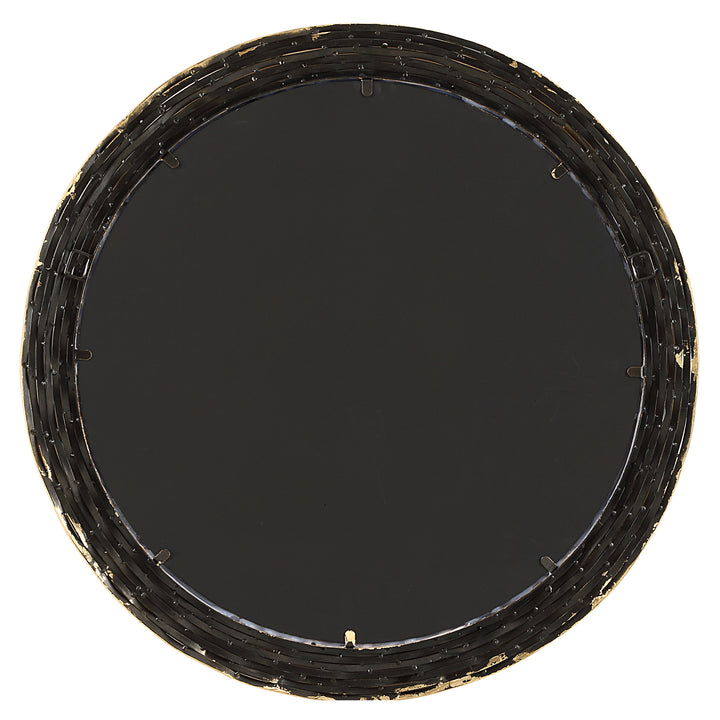 Uttermost Celeste Gold Round Mirror