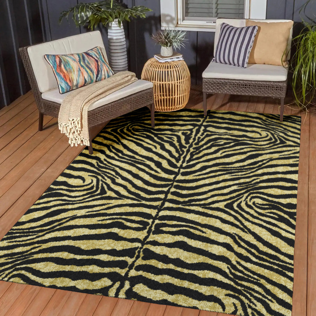 Gold ML1 Dalyn Mali Area Rug