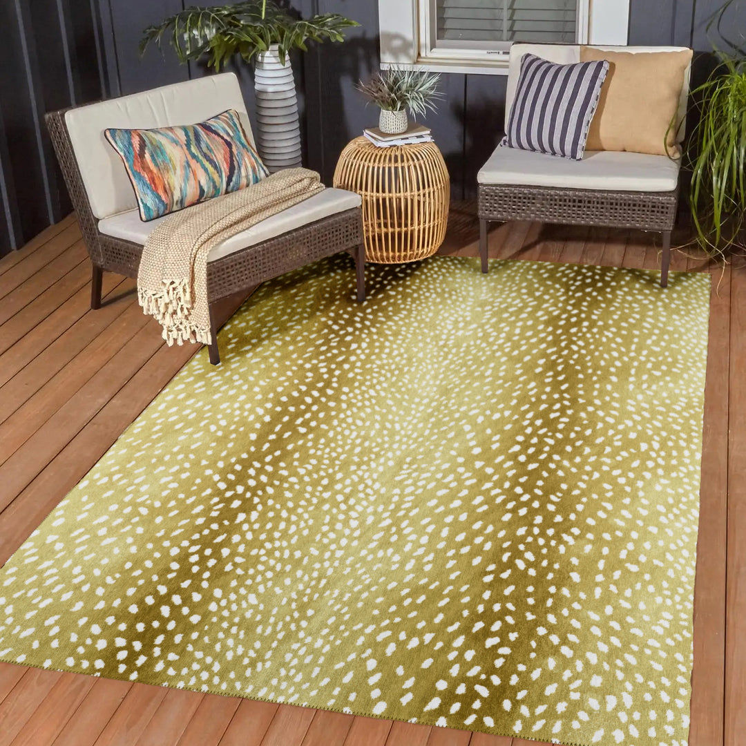 Gold ML3 Dalyn Mali Area Rug