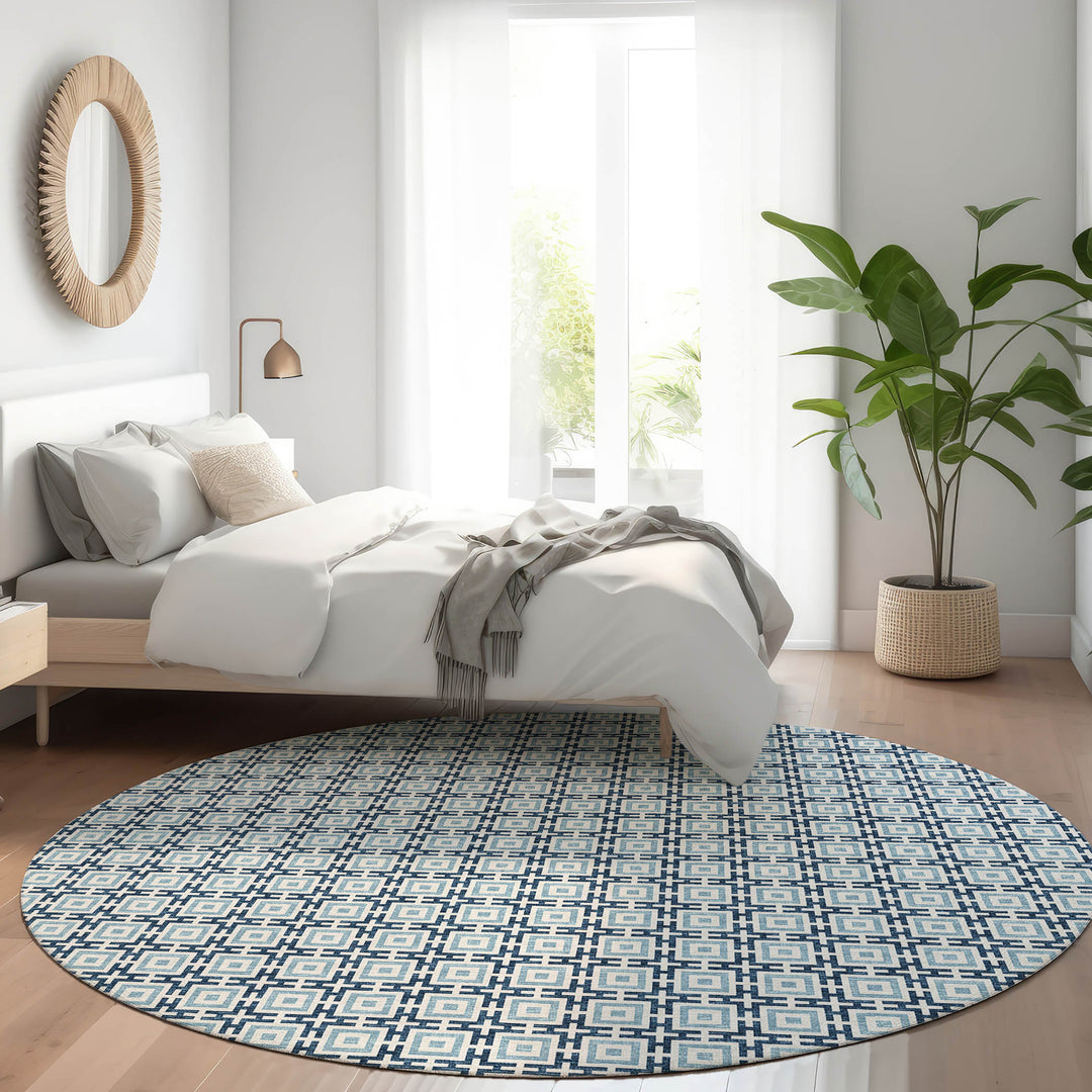 Navy MO1 Dalyn Marlo Area Rug