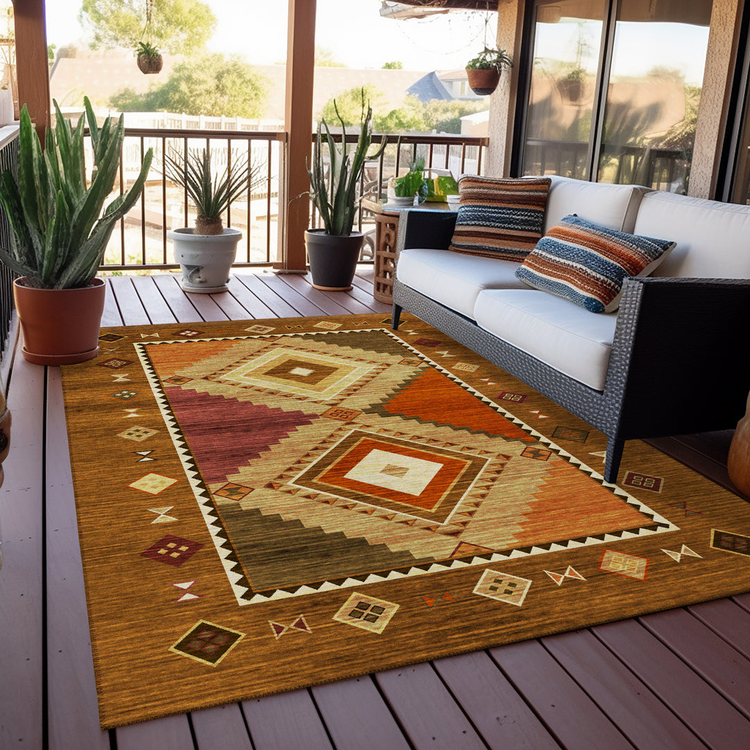 Walnut PH2 Dalyn Phoenix Area Rug