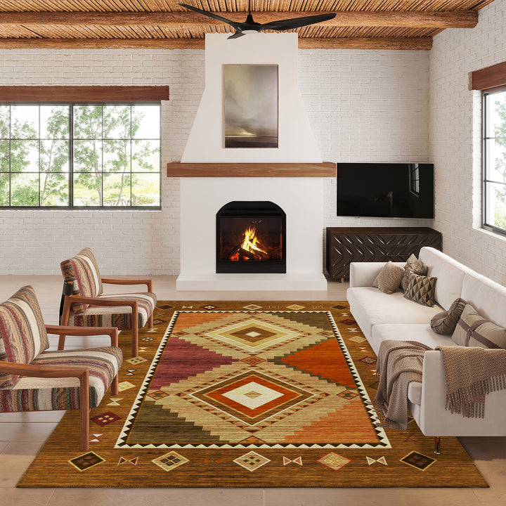 Walnut PH2 Dalyn Phoenix Area Rug