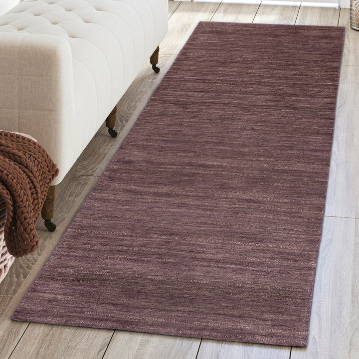 Plum RF100 Dalyn Rafia Area Rug