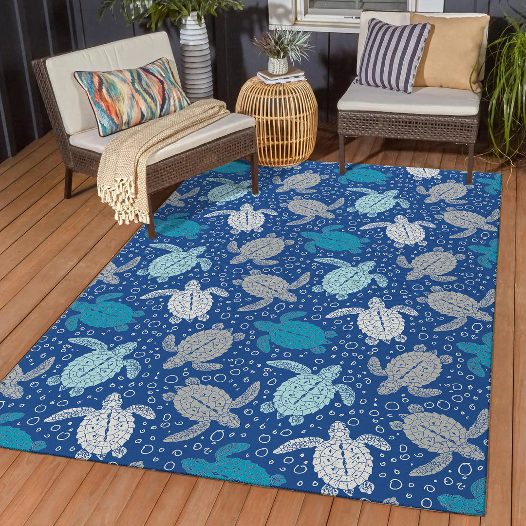 Navy SZ13 Dalyn Seabreeze Area Rug