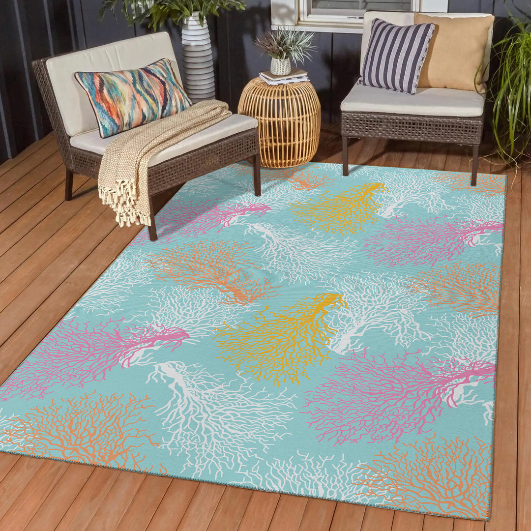 Teal SZ3 Dalyn Seabreeze Area Rug