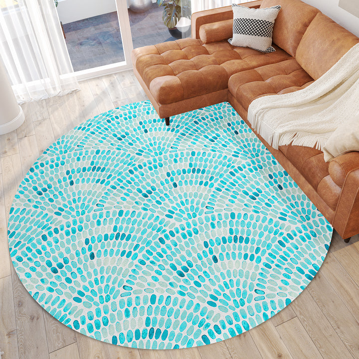 Teal SZ7 Dalyn Seabreeze Area Rug