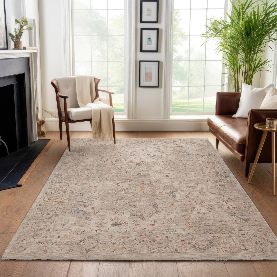 Linen VI3 Dalyn Vienna Area Rug