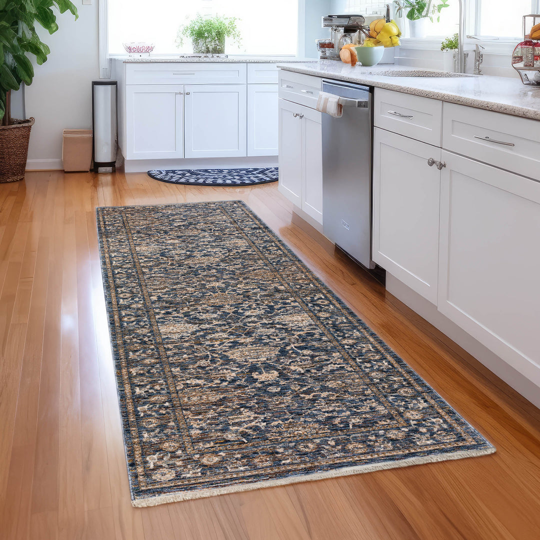 Navy YA1 Dalyn Yarra Area Rug