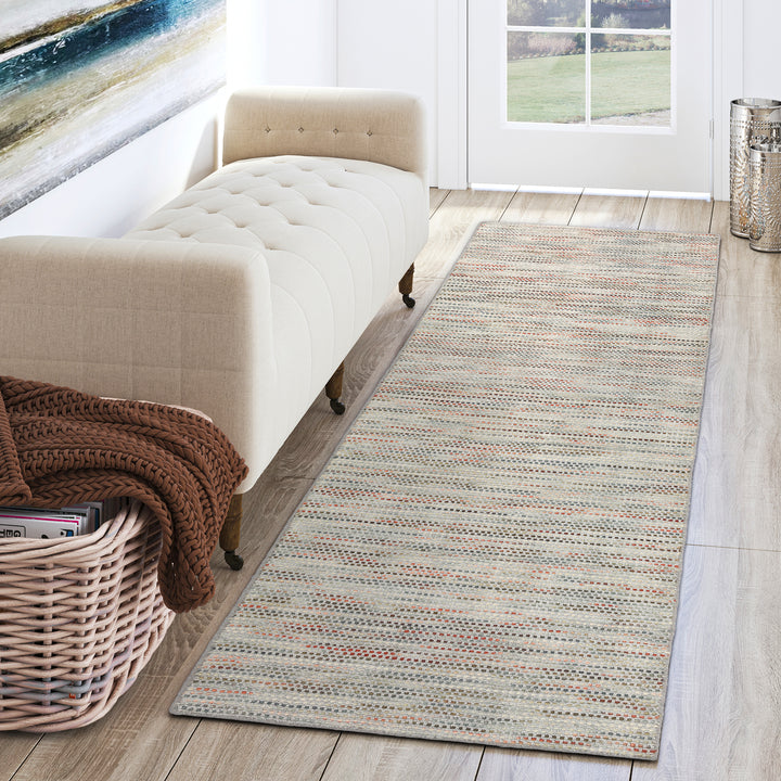 Silver ZN1 Dalyn Zion Area Rug