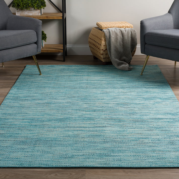 Teal ZN1 Dalyn Zion Area Rug