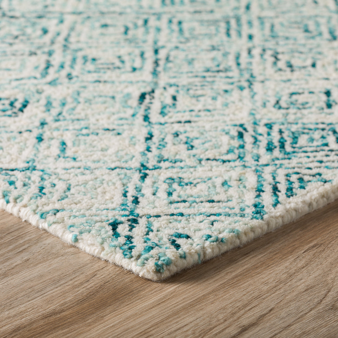 Teal ZZ1 Dalyn Zoe Area Rug