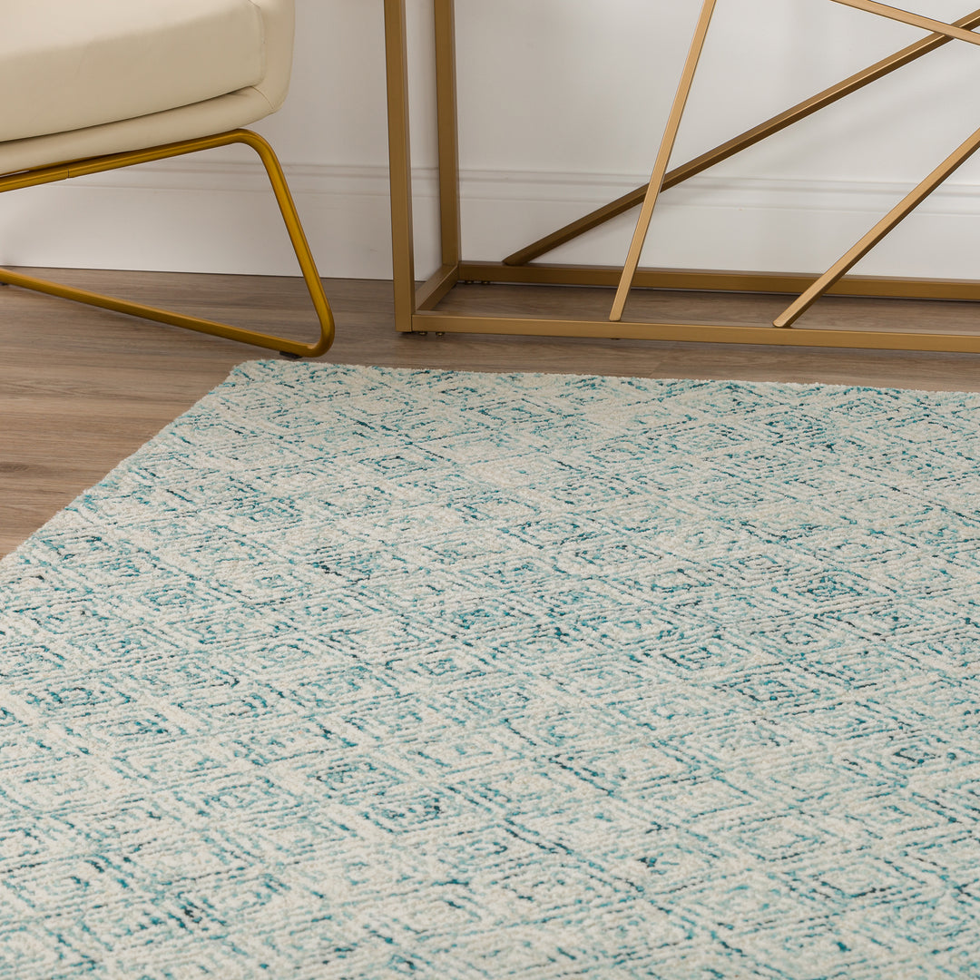 Teal ZZ1 Dalyn Zoe Area Rug