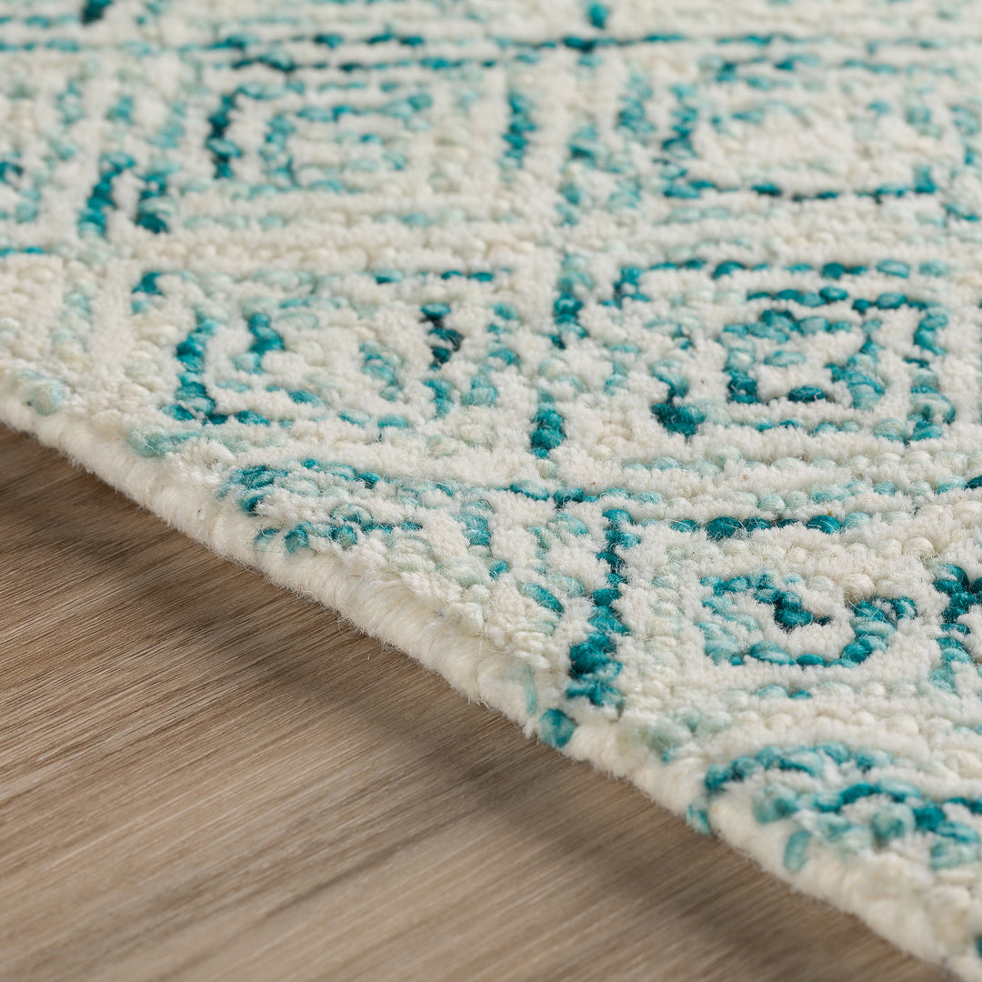 Teal ZZ1 Dalyn Zoe Area Rug